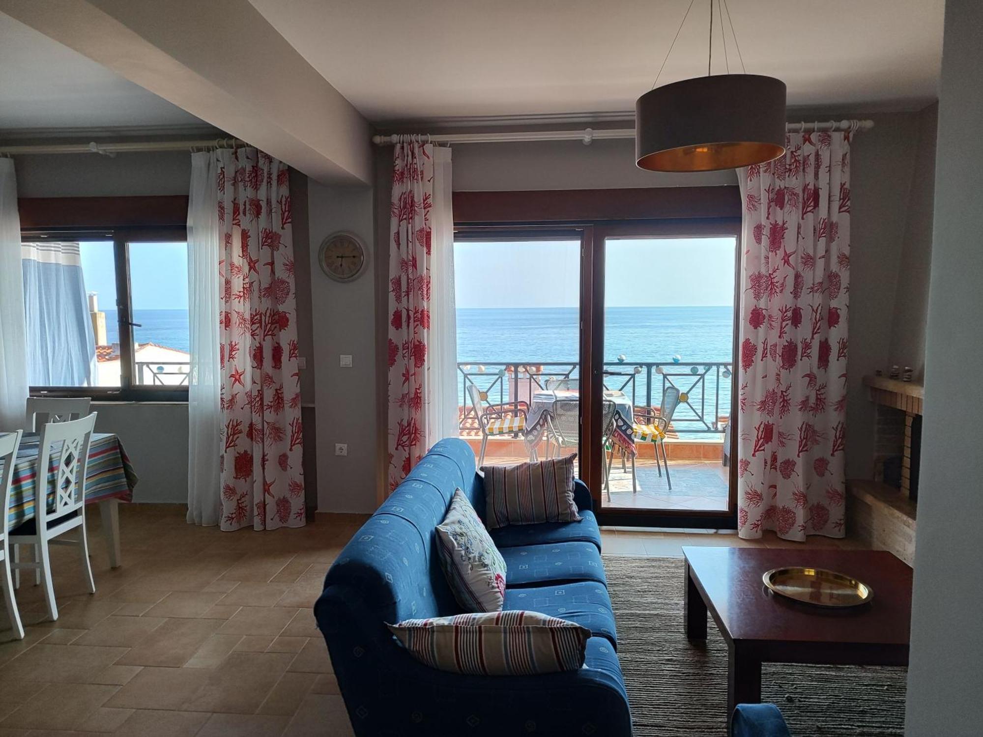 Ferienwohnung Navy Blue Nea Skioni Exterior foto