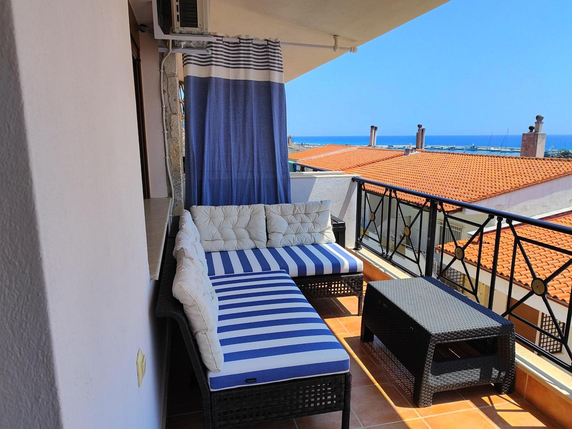 Ferienwohnung Navy Blue Nea Skioni Exterior foto